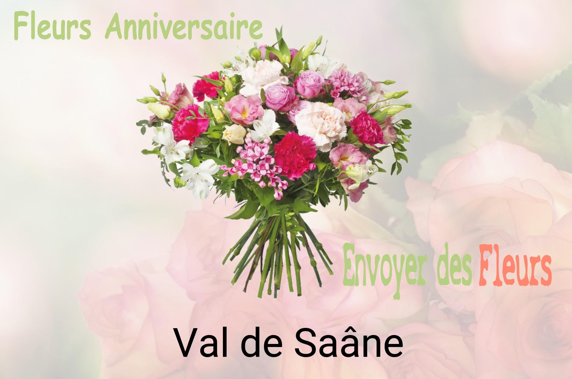 Bouquet de fleurs d’anniversaire livré à Val-de-Saâne